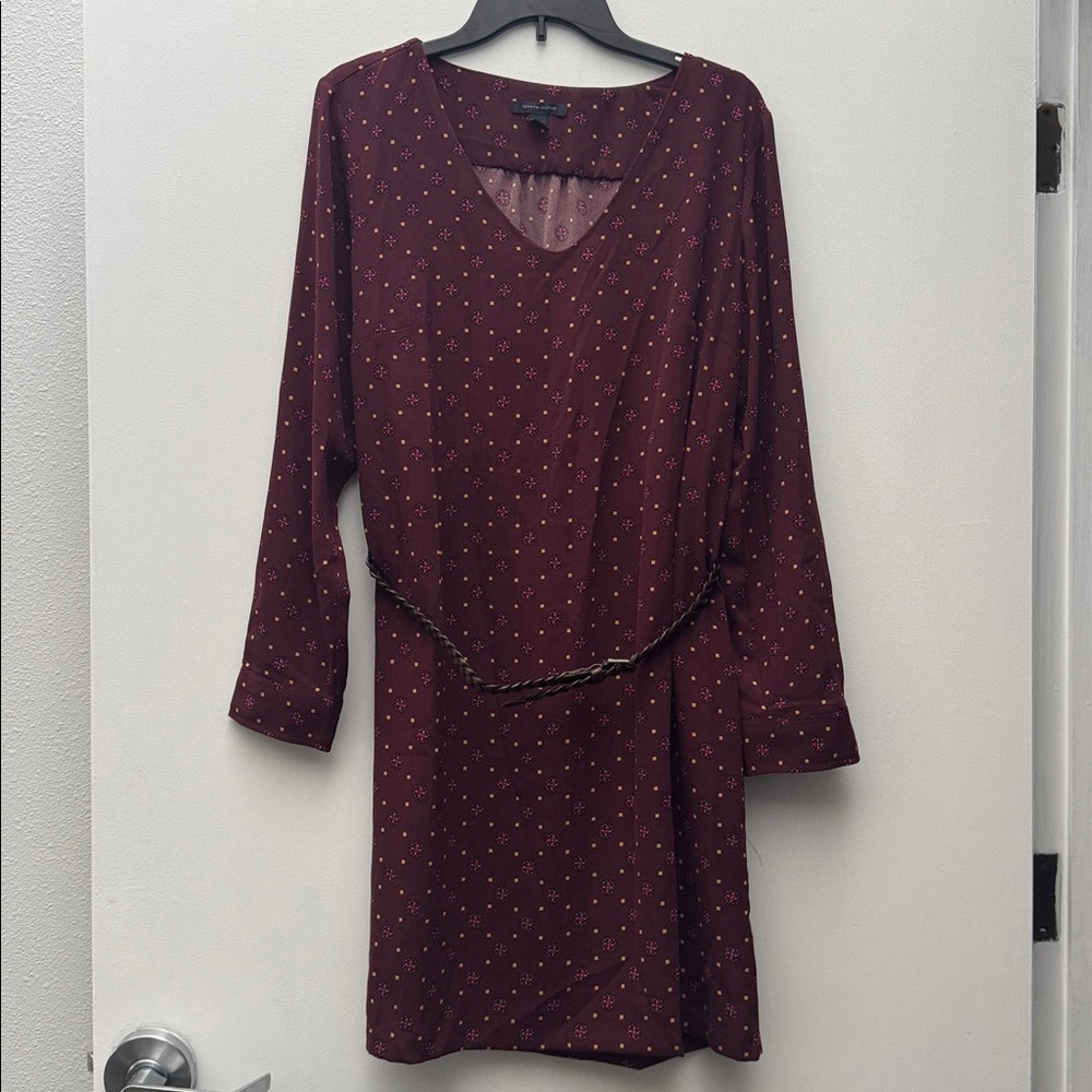 Tommy Hilfiger Belted Long Sleeve Dress